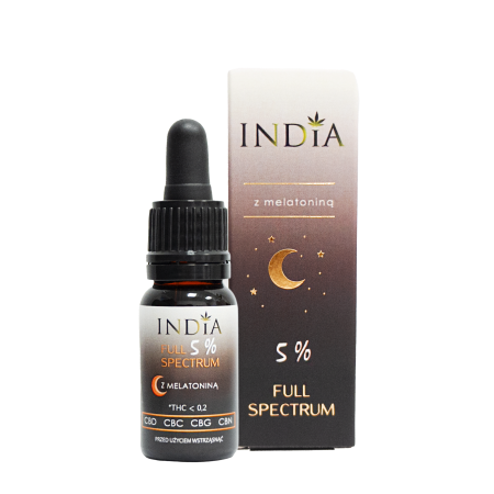 Teljes Spektrum CBD Olaj 5%, melatoninnal (10 ml)